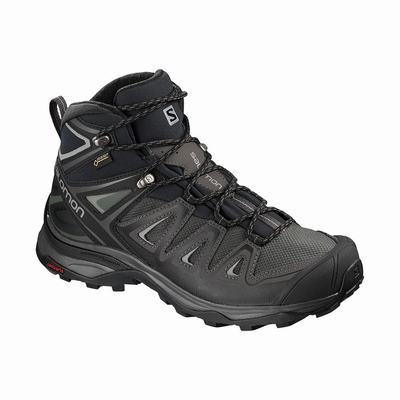 Dámské Trekové Boty Salomon X ULTRA 3 MID GORE-TEX Černé SA52491-486